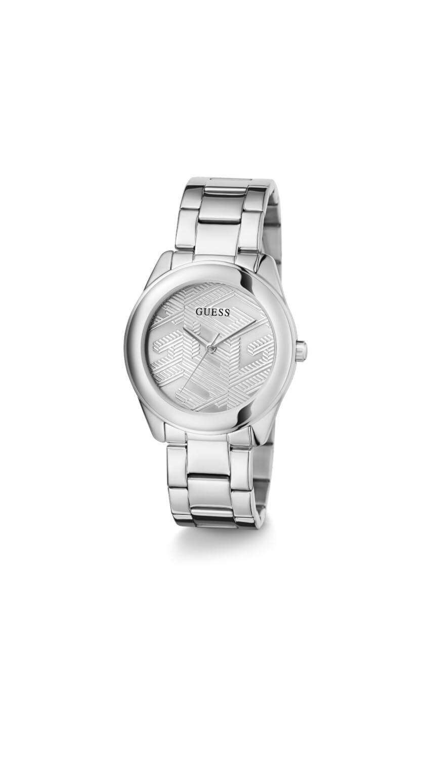 Часы Guess Женские 40 mm золотистый ремешок, шампань циферблат, золотистый корпус, фото №5
