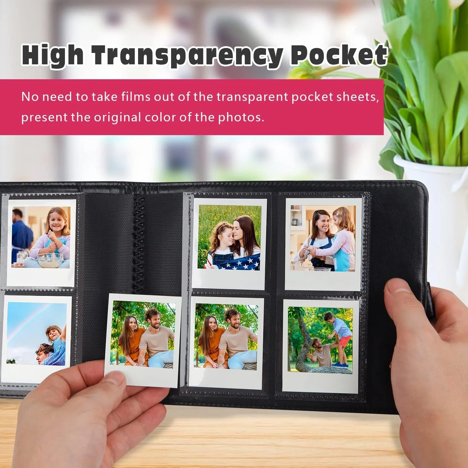 Фотоальбом для Polaroid Go 256 карманов, Черный, фото №4 Фотоальбом для Polaroid Go 256 карманов, Черный, фото №4