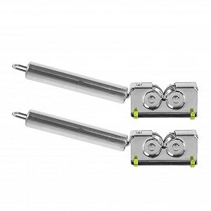 Точило для ножів багатофункціональна набір 2 шт. з нержавіючої сталі компактна - Фото 1