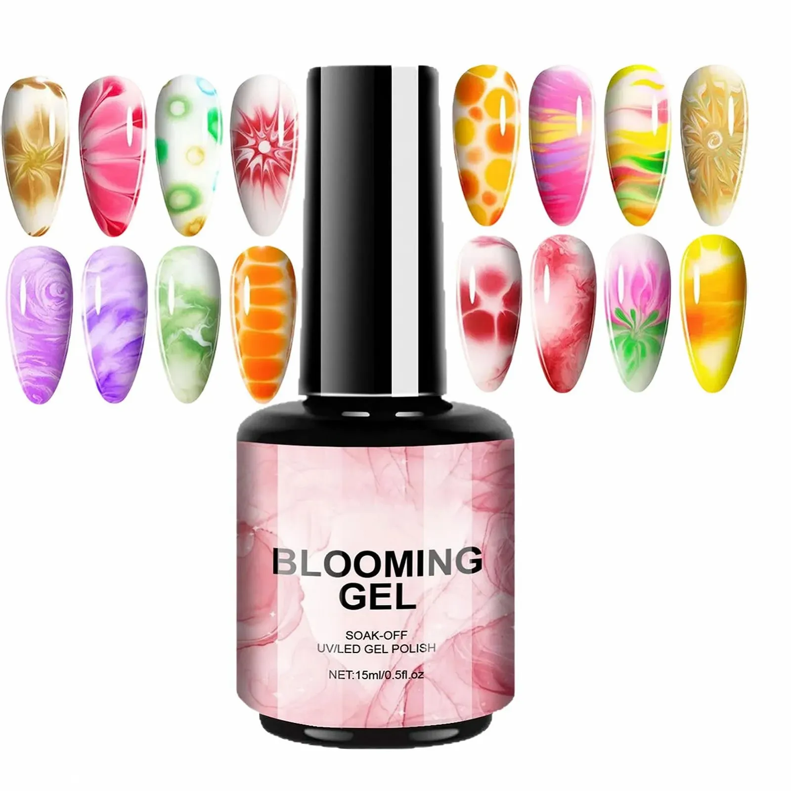 Гель Blooming Floo UV Гель-лак для ногтей Базовый гель Прозрачный 15 мл, фото №1 Гель Blooming Floo UV Гель-лак для ногтей Базовый гель Прозрачный 15 мл, фото №1
