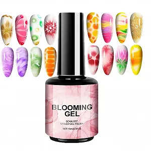 Гель Blooming Floo UV Гель-лак для ногтей Базовый гель Прозрачный 15 мл - Фото 1