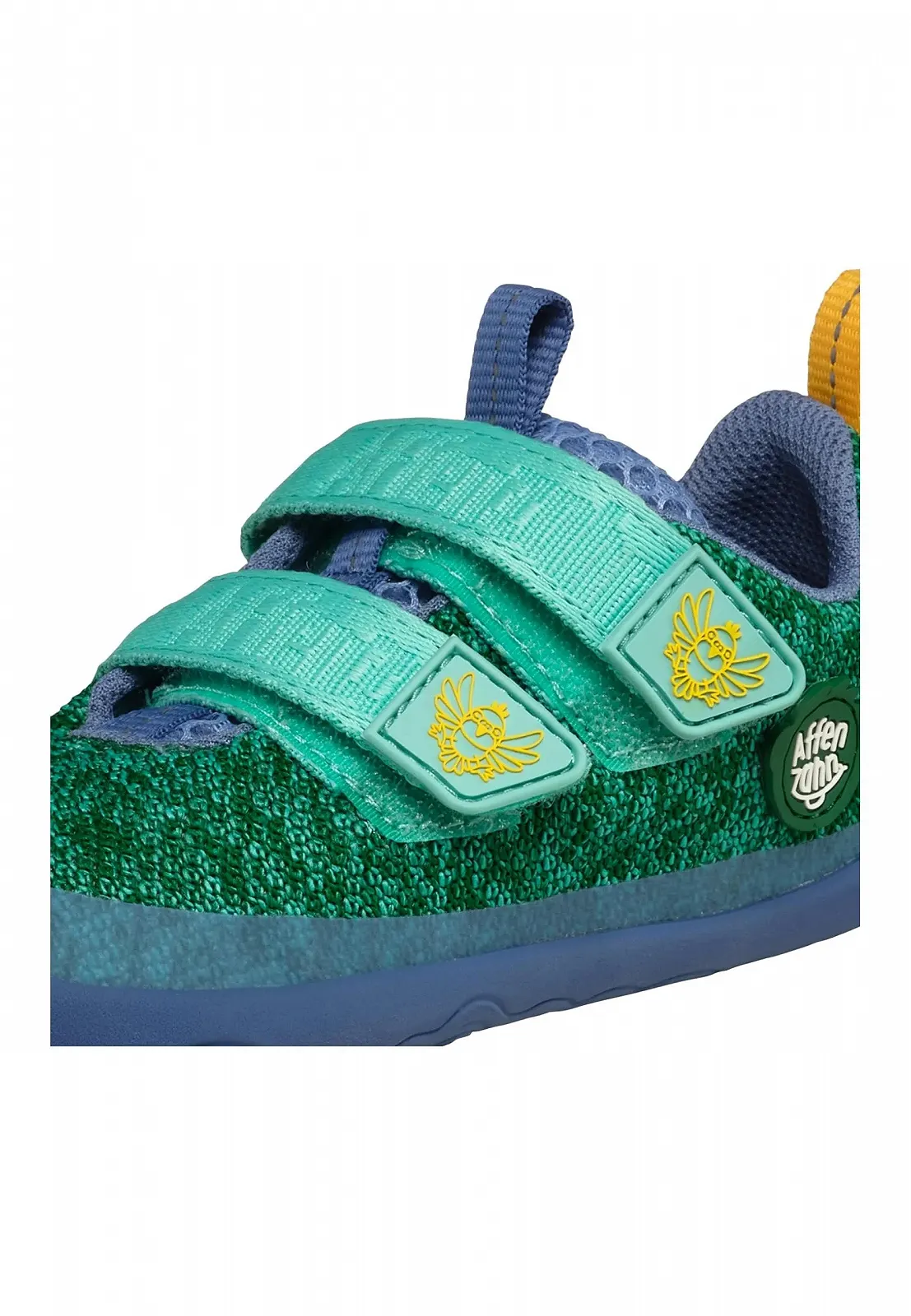 Взуття для босоніж Affenzahn Knit Happy з застібкою, веганські, протиковзкі, гнучкі, світловідбиваючі, фото №8