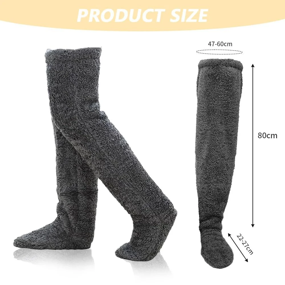 Плюшеві шкарпетки-капці, фото №2