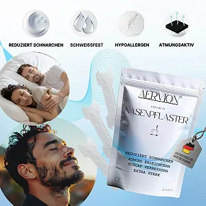 Пластыри на нос Premium Прозрачные 30 шт, Против храпа и заложенности носа synthetic.ua - Фото 1