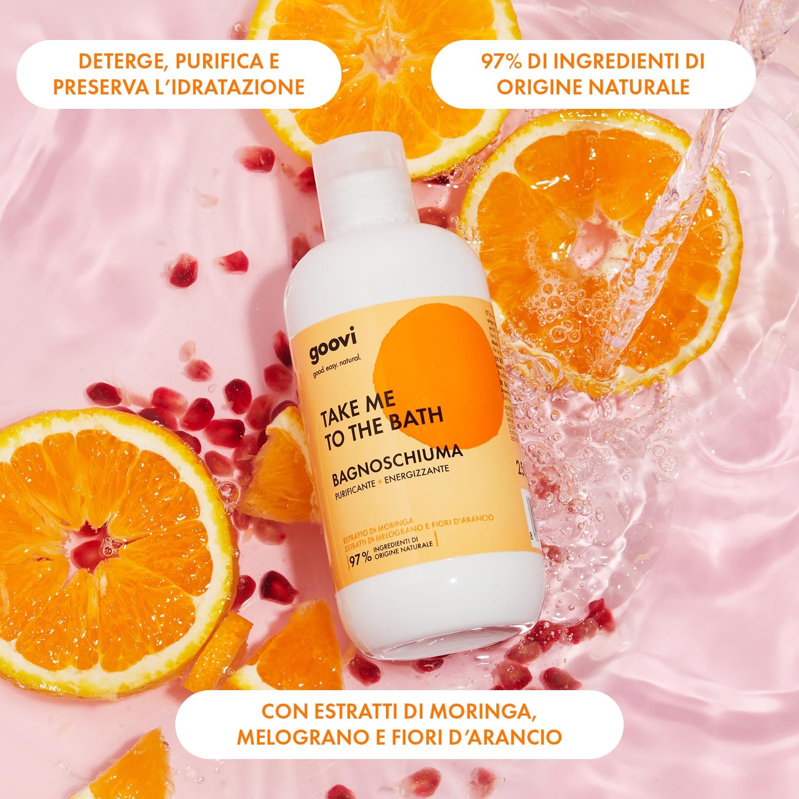 Гель для душу Goovi Cleansing Bath Energy 250 мл, фото №2