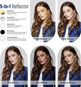 Комплект светоотражателей Neewer 43"/110 см Черный цена на synthetic.ua - Фото 1 Комплект светоотражателей Neewer 43"/110 см Черный synthetic.ua - Фото 1