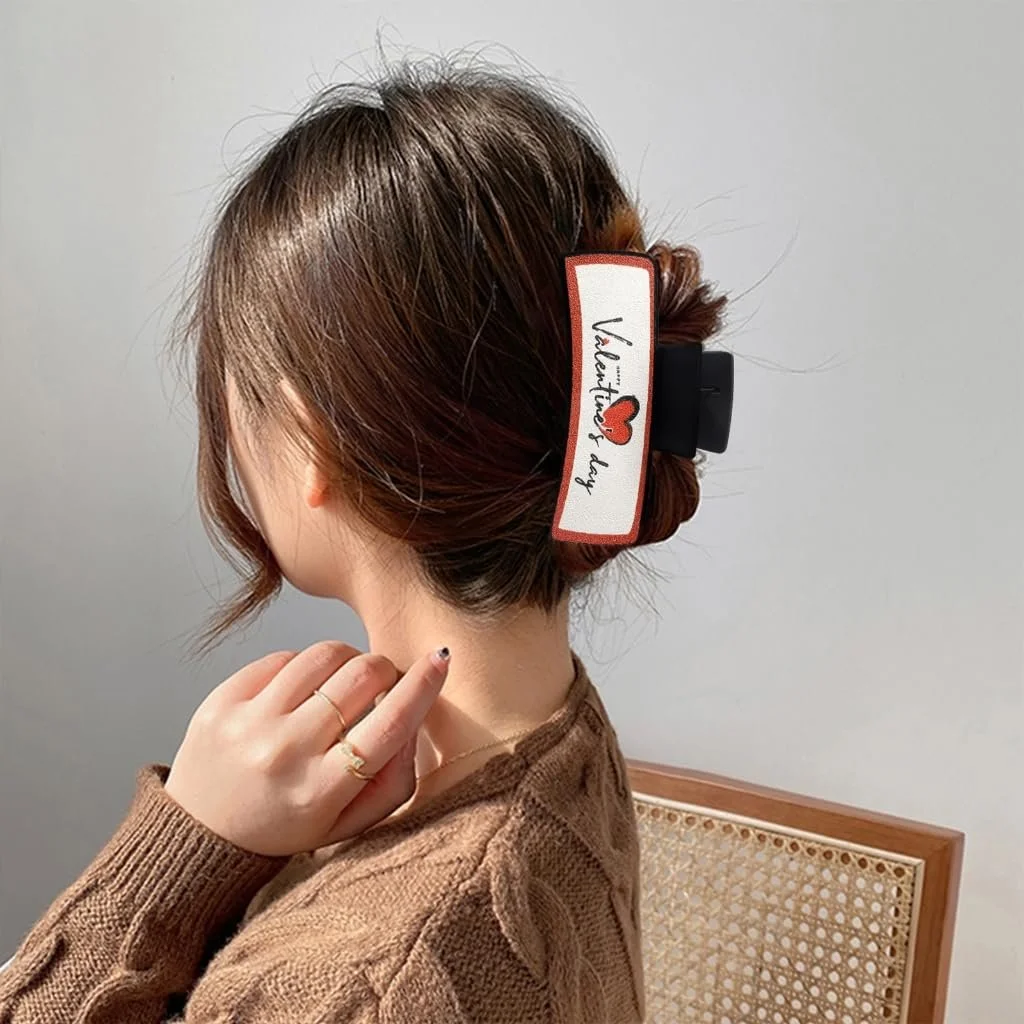Заколка для волос Yjcnelcr Большая сердце Характеристики, фото №4