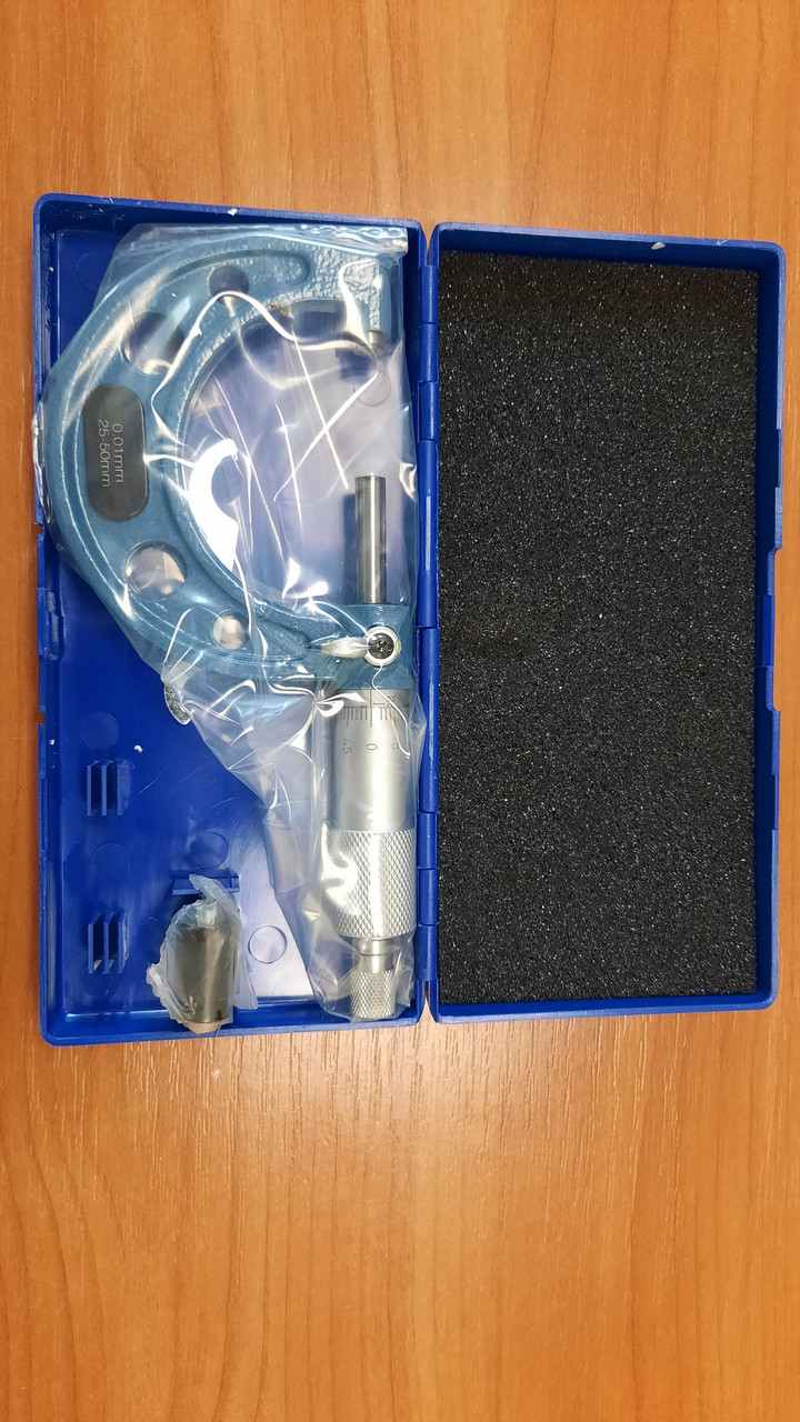 Mикpoмeтp мexaничecкий (25-50мм/0,01мм) PROTESTER MOMM2550, фото №4