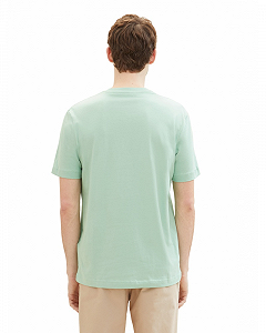 Футболка Tom Tailor LOGO TEE MEN'S 1037735-23383 Бирюзовый 3XL synthetic.ua - Фото 1