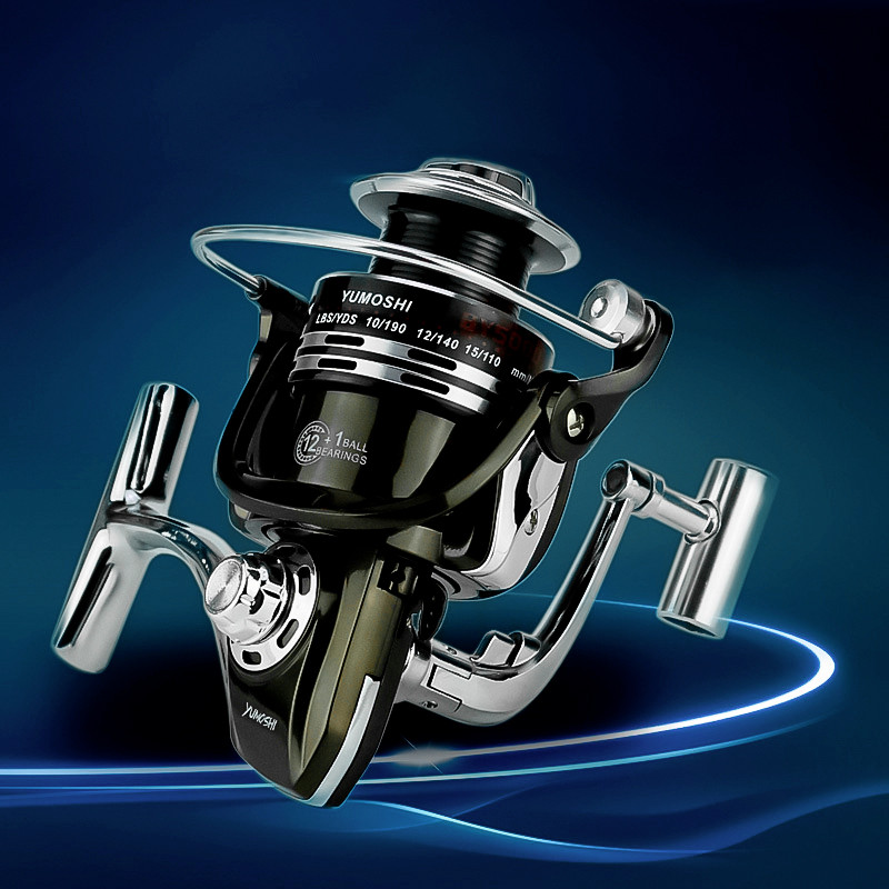 Беззинерційна катушка для спинінгу Yumoshi BY 6000 Black (5443-58119), фото №5 Беззинерційна катушка для спинінгу Yumoshi BY 6000 Black (5443-58119), фото №5