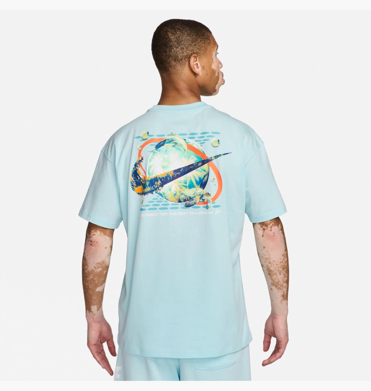 Футболка Nike S Голубая, фото №6