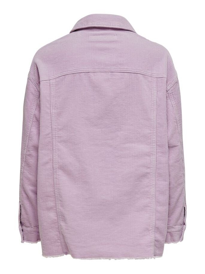 Рубашка ONLY ONLBITTEN LIFE CORD SHACKET PNT NOOS 15182101 Orchid Bloom Сиреневый M, фото №2