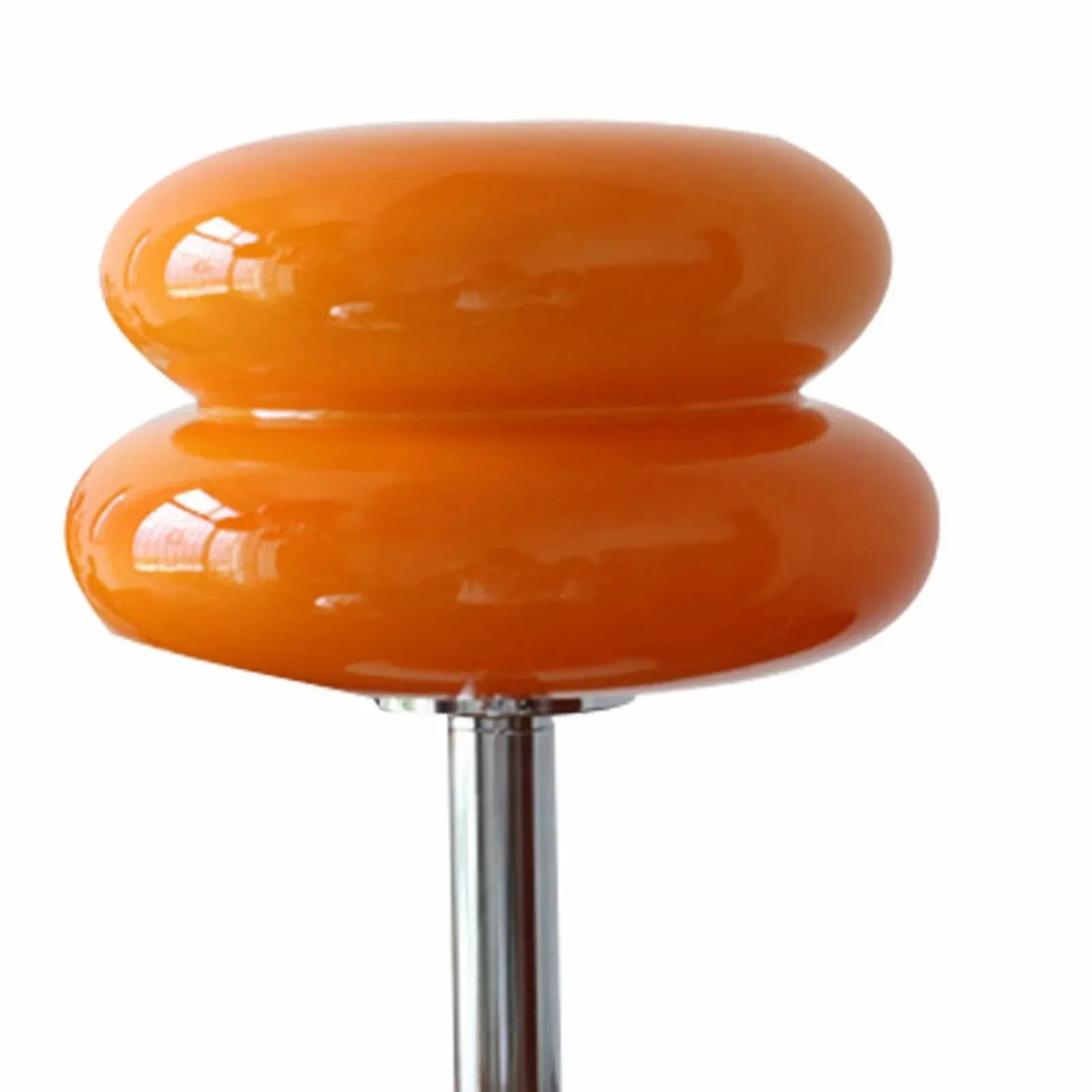 Настільна лампа KIMISS Egg Tart Mushroom енергоефективна м'яке скло Помаранчева, фото №5