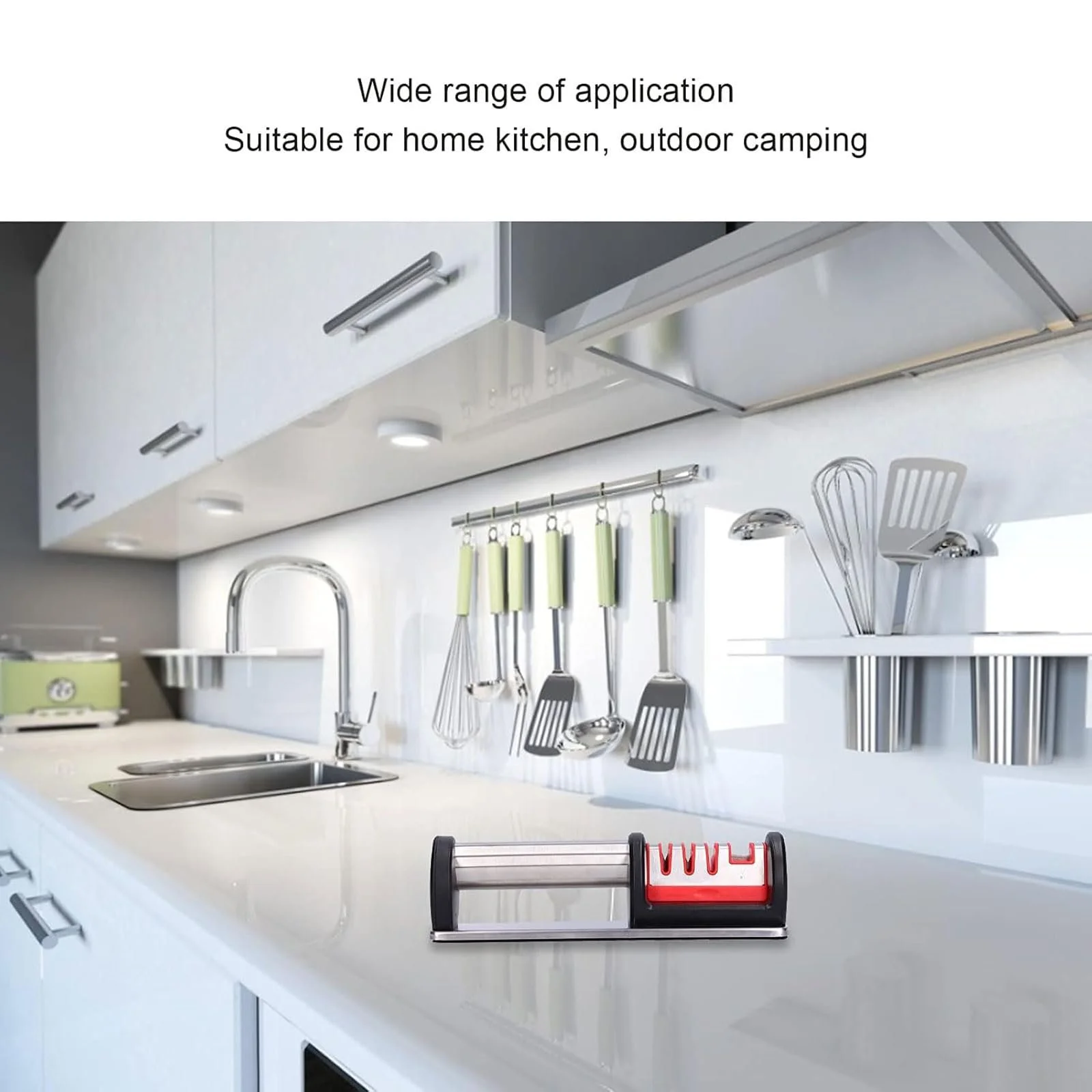 Точилка для ножів esmen 4-рівнева для кухонних ножів та ножиць, фото №4 Точилка для ножів esmen 4-рівнева для кухонних ножів та ножиць, фото №4