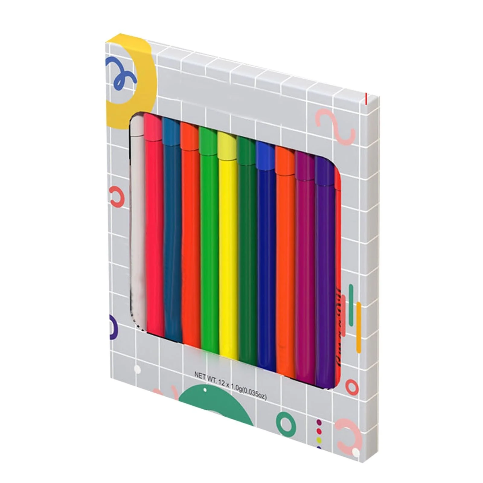 Олівець для очей 12 кольорів Fluorescent Shiny Wood з точилкою, фото №1 Олівець для очей 12 кольорів Fluorescent Shiny Wood з точилкою, фото №1