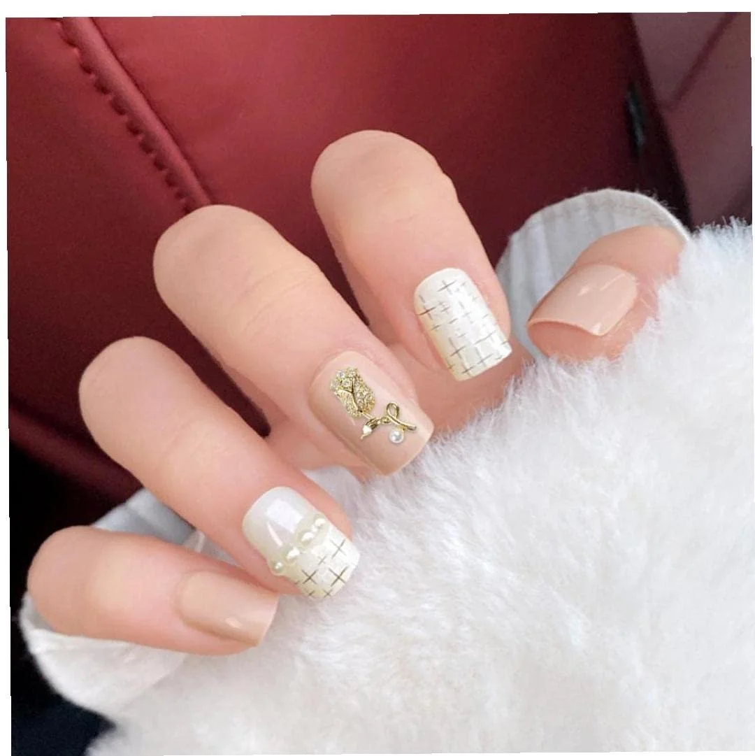 Стразы для ногтей Цветок Циркон 3D Украшения 5 шт, фото №2