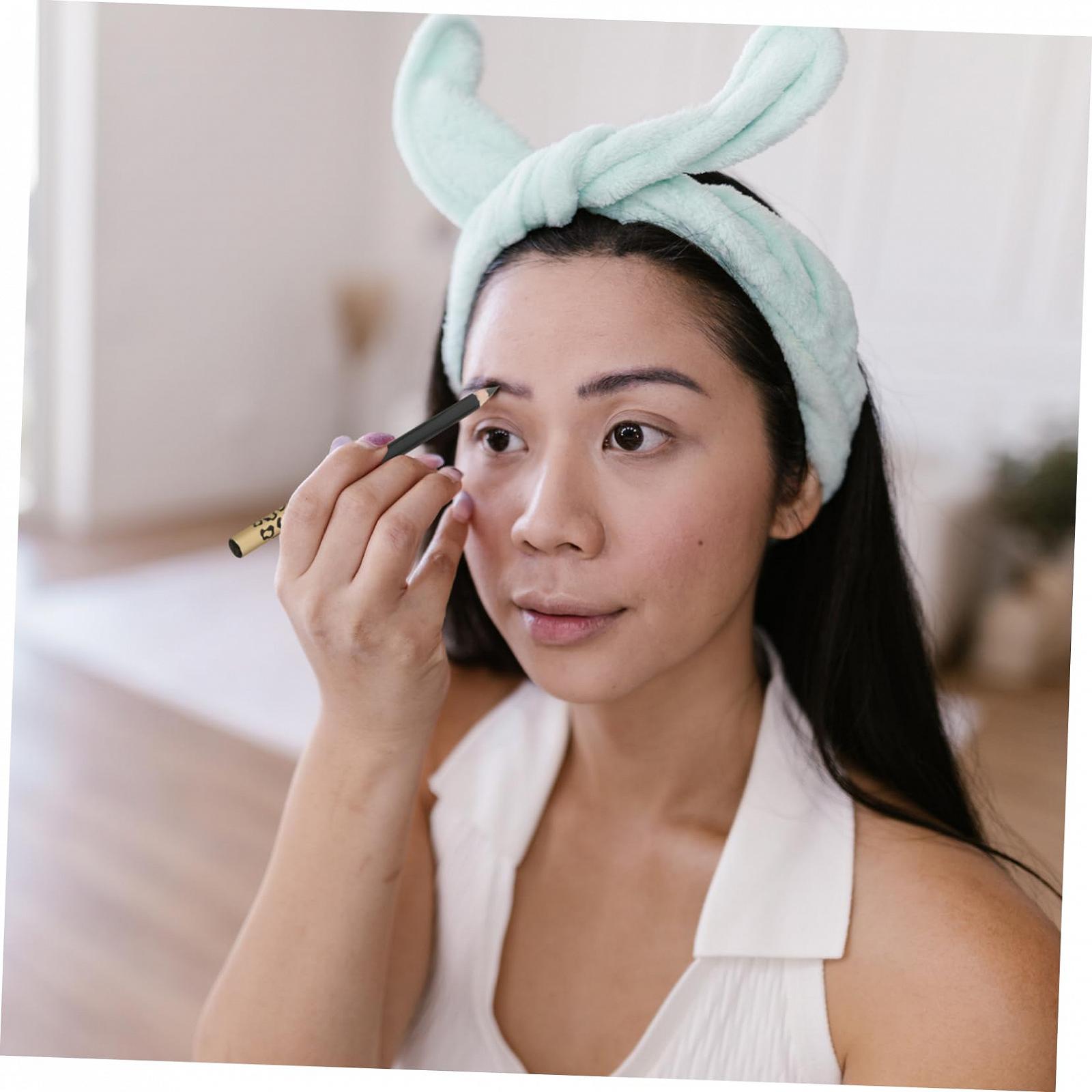 Хайлайтер Minkissy Eyeliner Pen Eyebrow Makeup Smudge-proof Eyebrow Microblading Pen Белый Miss Bamboo Двусторонний, фото №3 Хайлайтер Minkissy Eyeliner Pen Eyebrow Makeup Smudge-proof Eyebrow Microblading Pen Белый Miss Bamboo Двусторонний, фото №3