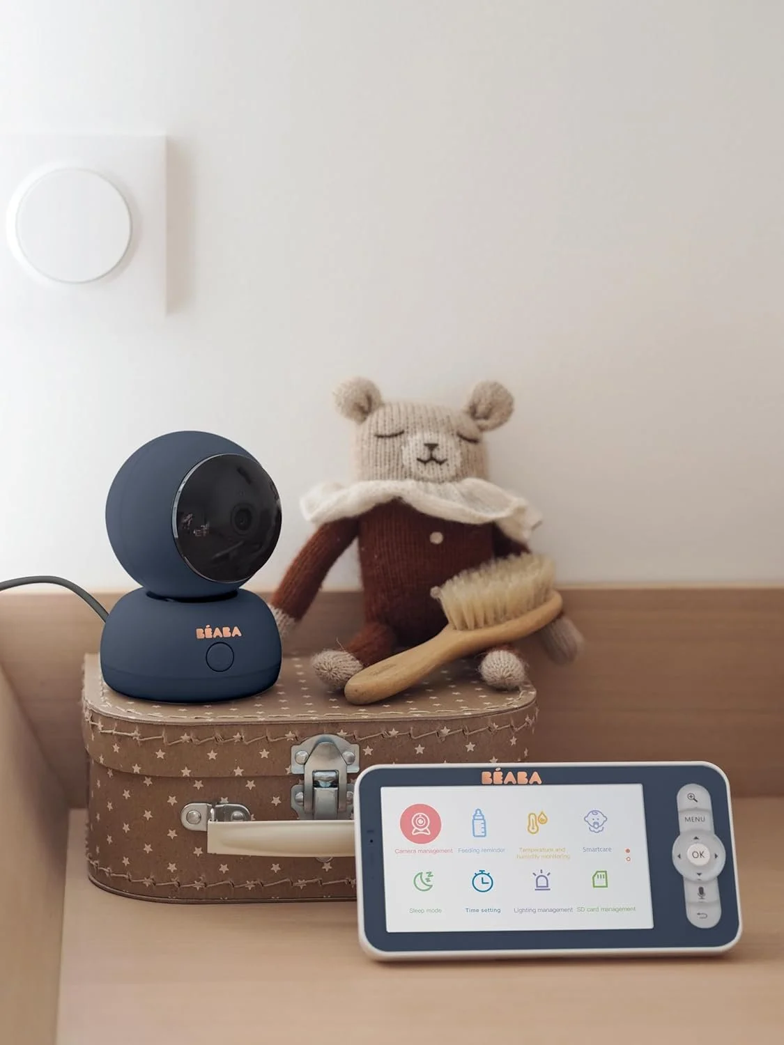 Детская видеоняня с дисплеем Zen Premium HD Wi-Fi Темно-синий, фото №2