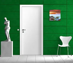 Скляна картина Wallario Sunrise at the Sea with Headland and Rocks in Water 55 x 55 см synthetic.ua - Фото 1