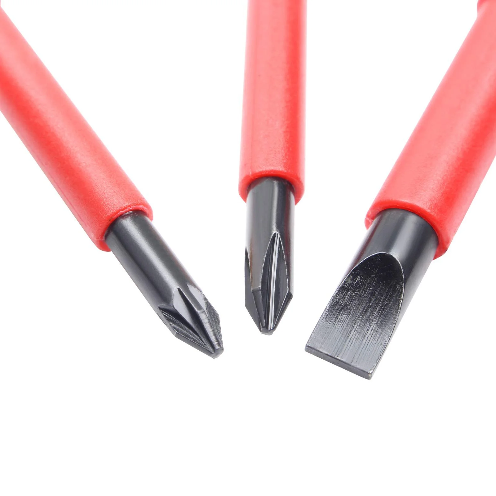 Набір ізольованих викруток CCLIFE VDE 9 штук шліцьові/PH/PZ з тестером, фото №8