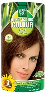 Фарба для волосся Hennaplus Long Lasting Colour Indian Summer 5.4, 100 мл - Фото 1