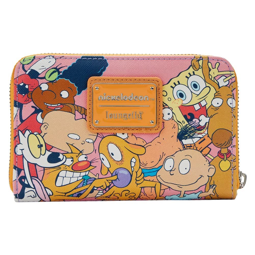 Кошелек на молнии Loungefly Nickelodeon Nick 90s - Multi-Colour, фото №3
