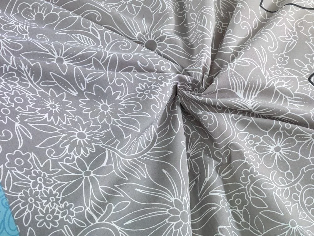 Комплект постільної білизни DreamHome AllSeason Design 22 4 предмети 135 x 200 см мікрофібра Oeko-Tex, фото №3