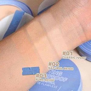 Пудра прессованная Gagk Matte Perfection, водостойкая, для лица, контроль жирности, матовая, Pure Beige synthetic.ua - Фото 1
