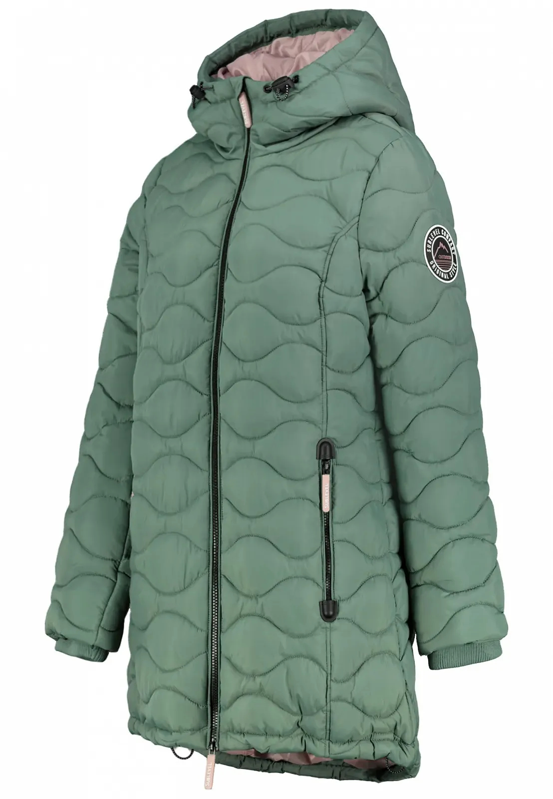 Куртка Sublevel Жіноча стьобана парка зимова, фото №2