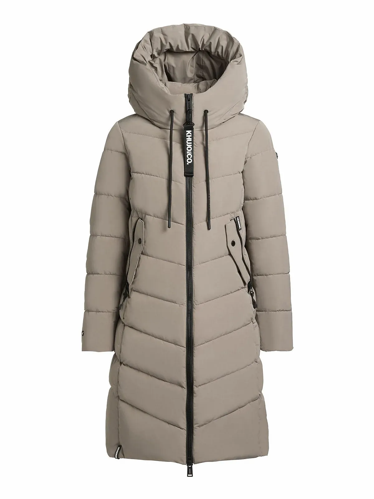 Пальто Khujo Mikia Жіноче Чорний, фото №1