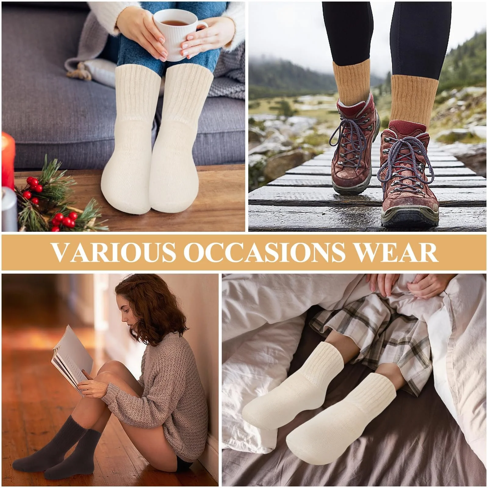 Жіночі термошкарпетки (3 пари), фото №6