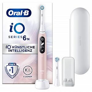 Зубная электрощетка Oral-B iO Series 6 Sensitive Edition Розовый песок и iO Series 6 Черная лава synthetic.ua - Фото 1