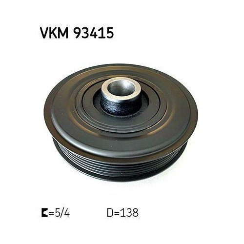 Шків колінчастого вала SKF VKM 93415 для FORD, фото №2 Шків колінчастого вала SKF VKM 93415 для FORD, фото №2