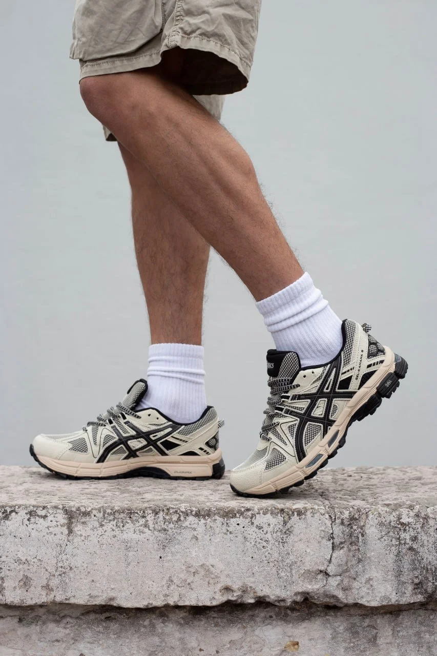 Кросівки Asics Gel-Kahana 8 Beige Black 45, фото №7