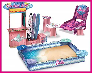 Игровой набор Liscianigiochi Barbie Surf & Sand Piccolo цена на synthetic.ua - Фото 1 Игровой набор Liscianigiochi Barbie Surf & Sand Piccolo synthetic.ua - Фото 1