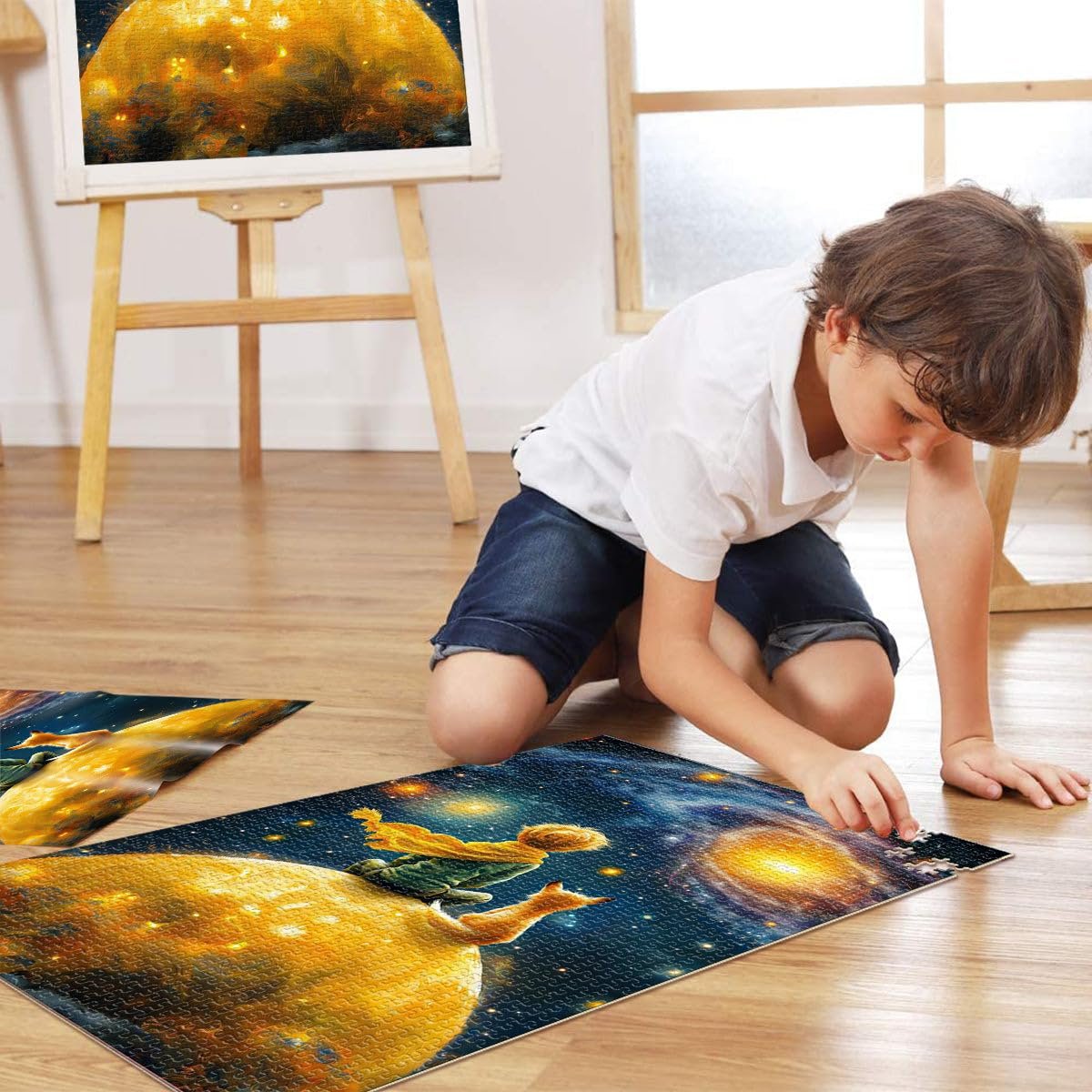 Пазл The Little Prince and the Fox 1000 элементов 38 x 26 см, фото №4