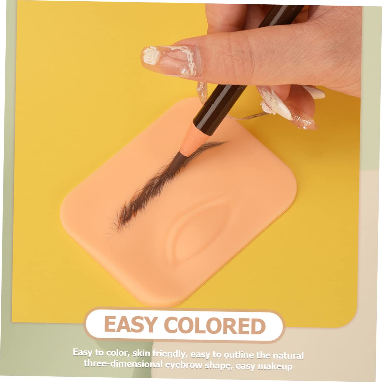 Олівець для брів FOMIYES Коричневий, фото №3