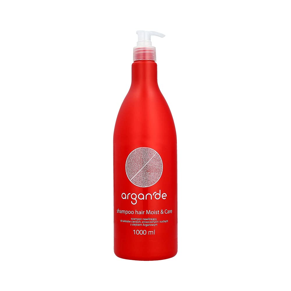 Шампунь Argan De З аргановою олією для тонкого, сухого та пошкодженого волосся 1 літр, фото №1