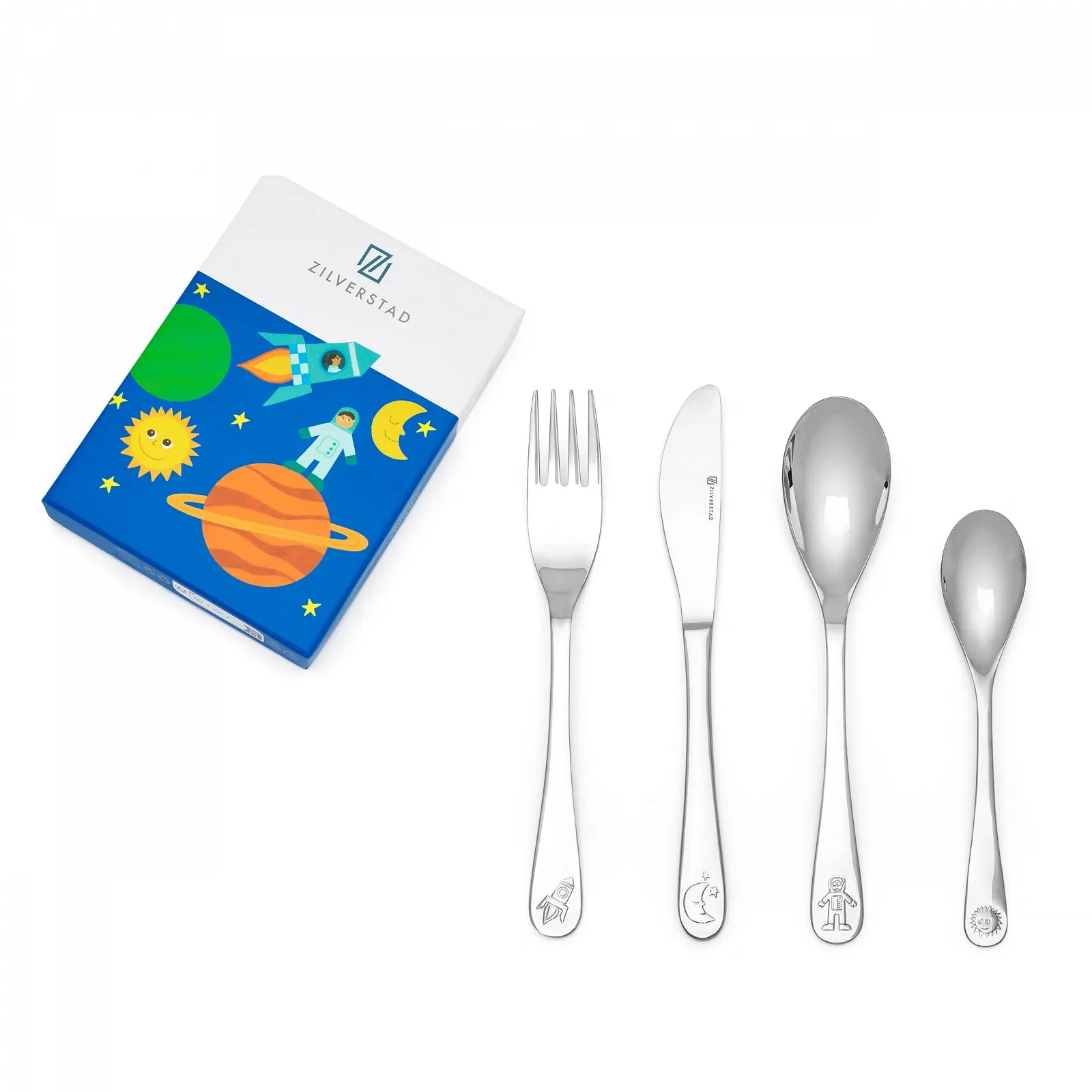 Набір Столових Приборів Zilverstad Space, 4 предмети, нержавіюча сталь, фото №1