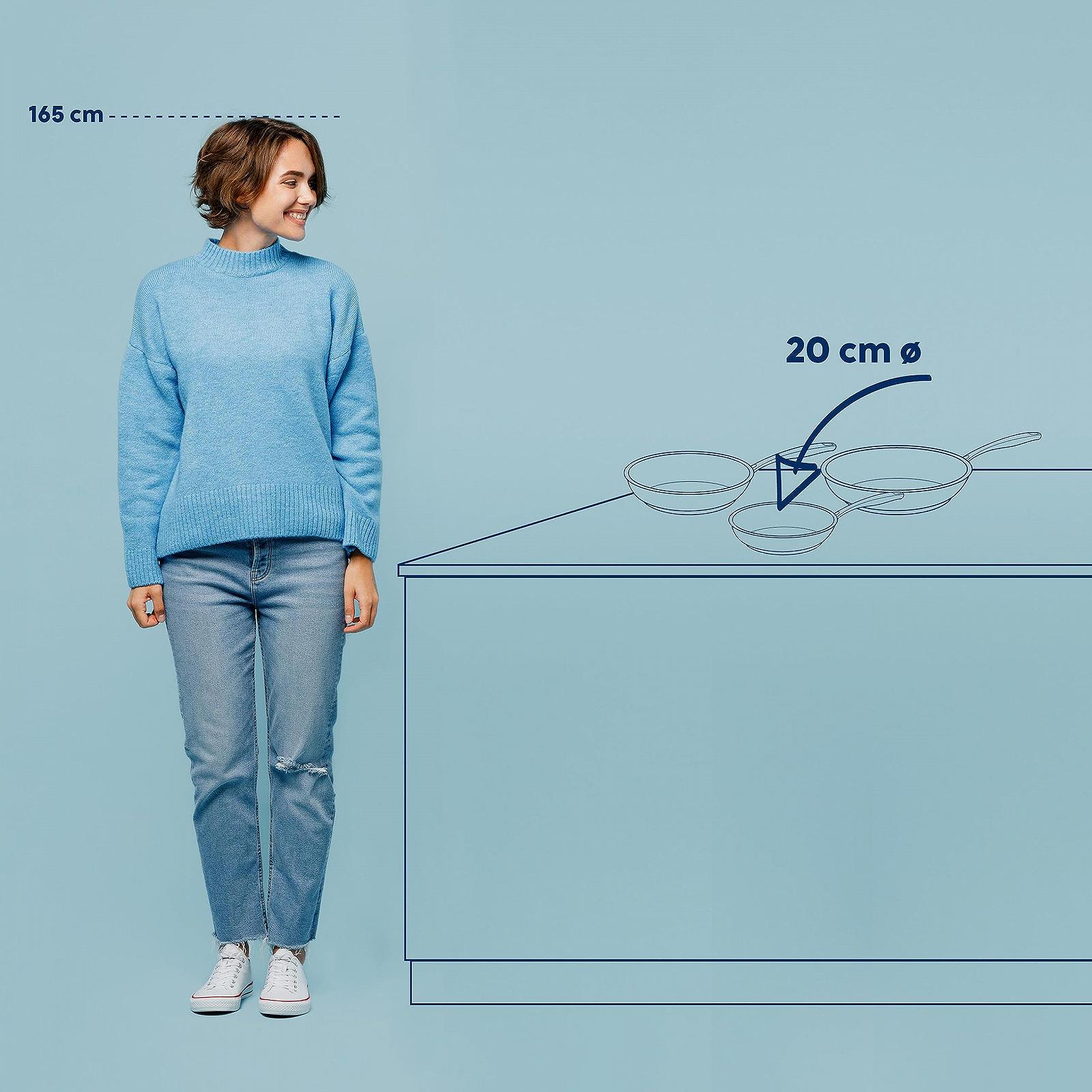 Сковорода kela Stella Nova 12215 диаметр 20 см литой алюминий все виды плит антипригарное покрытие термостойкость до 180 °C, фото №5 Сковорода kela Stella Nova 12215 диаметр 20 см литой алюминий все виды плит антипригарное покрытие термостойкость до 180 °C, фото №5