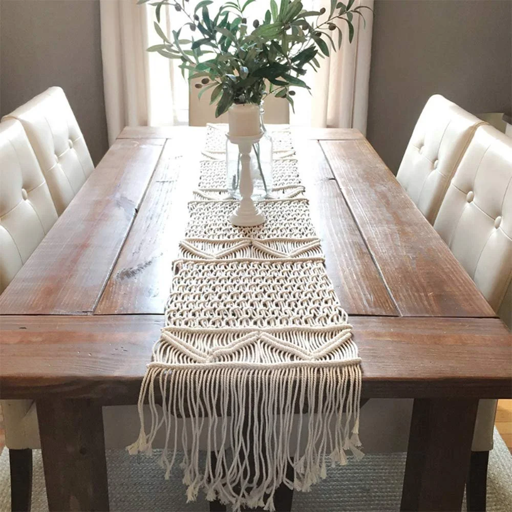 Ранер Macrame Handwoven Boho 35 см x 180 см, фото №1