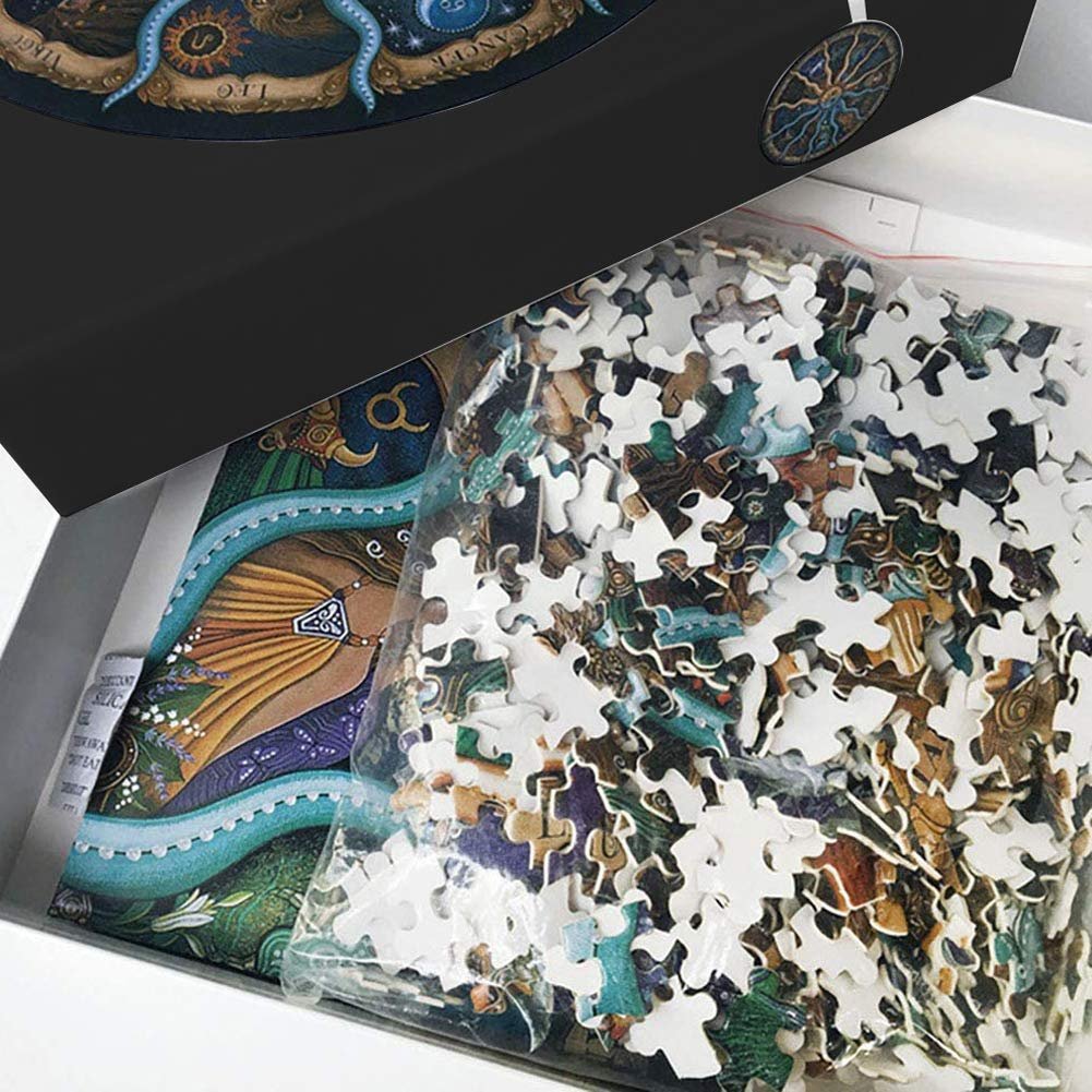 Пазл FALUCKKY Twelve Constellations 1000 деталей Круглый Сложный уровень, фото №5