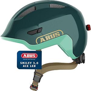 Шлем ABUS Smiley 3.0 ACE LED Детский велосипедный шлем с подсветкой - Фото 1