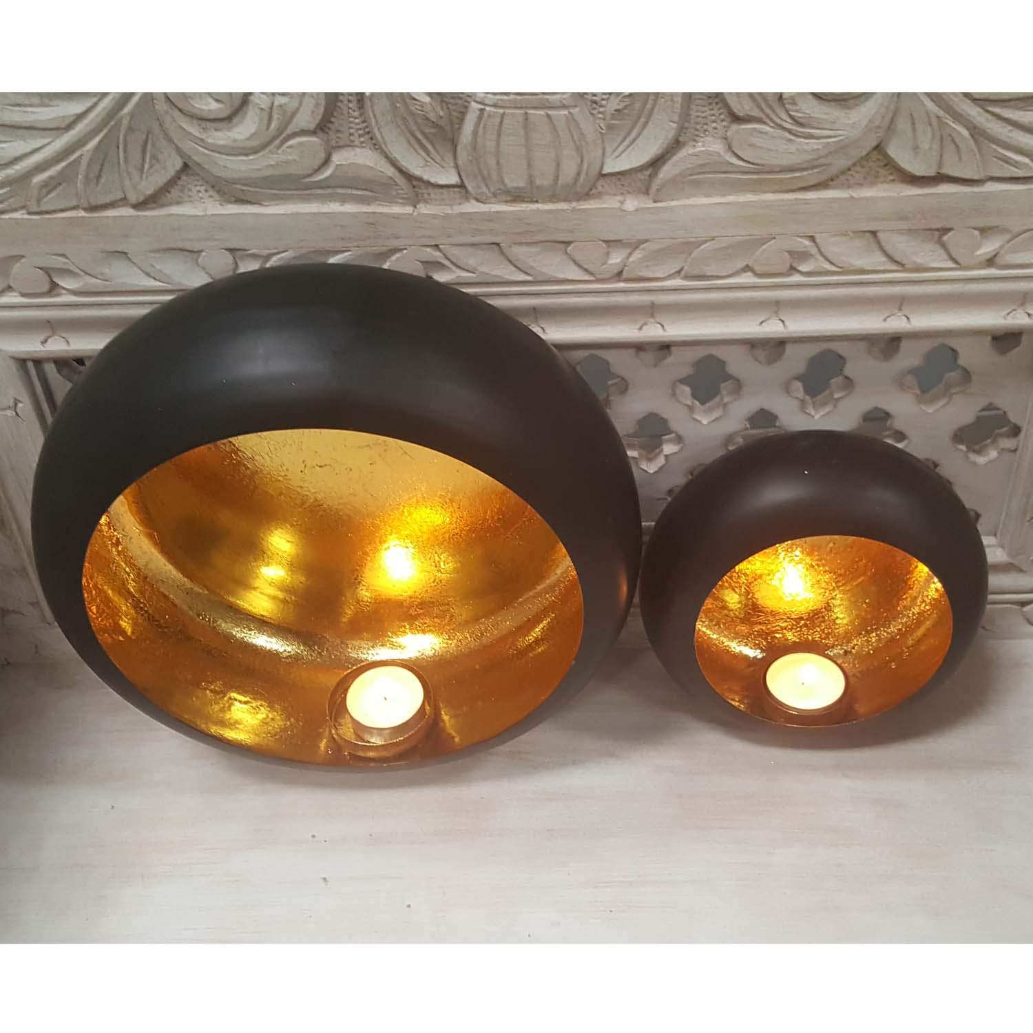 Фонарь Casa Moro Oriental Dinesh 2 шт Металевий Інтер'єр Золотий / Чорний Екстер'єр, фото №2 Фонарь Casa Moro Oriental Dinesh 2 шт Металевий Інтер'єр Золотий / Чорний Екстер'єр, фото №2