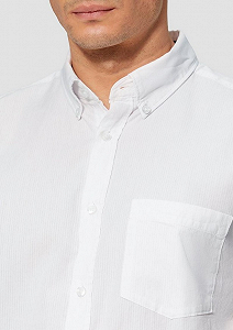 Рубашка Regular fit s.Oliver 2161421.0100 Белый 3XL synthetic.ua - Фото 1