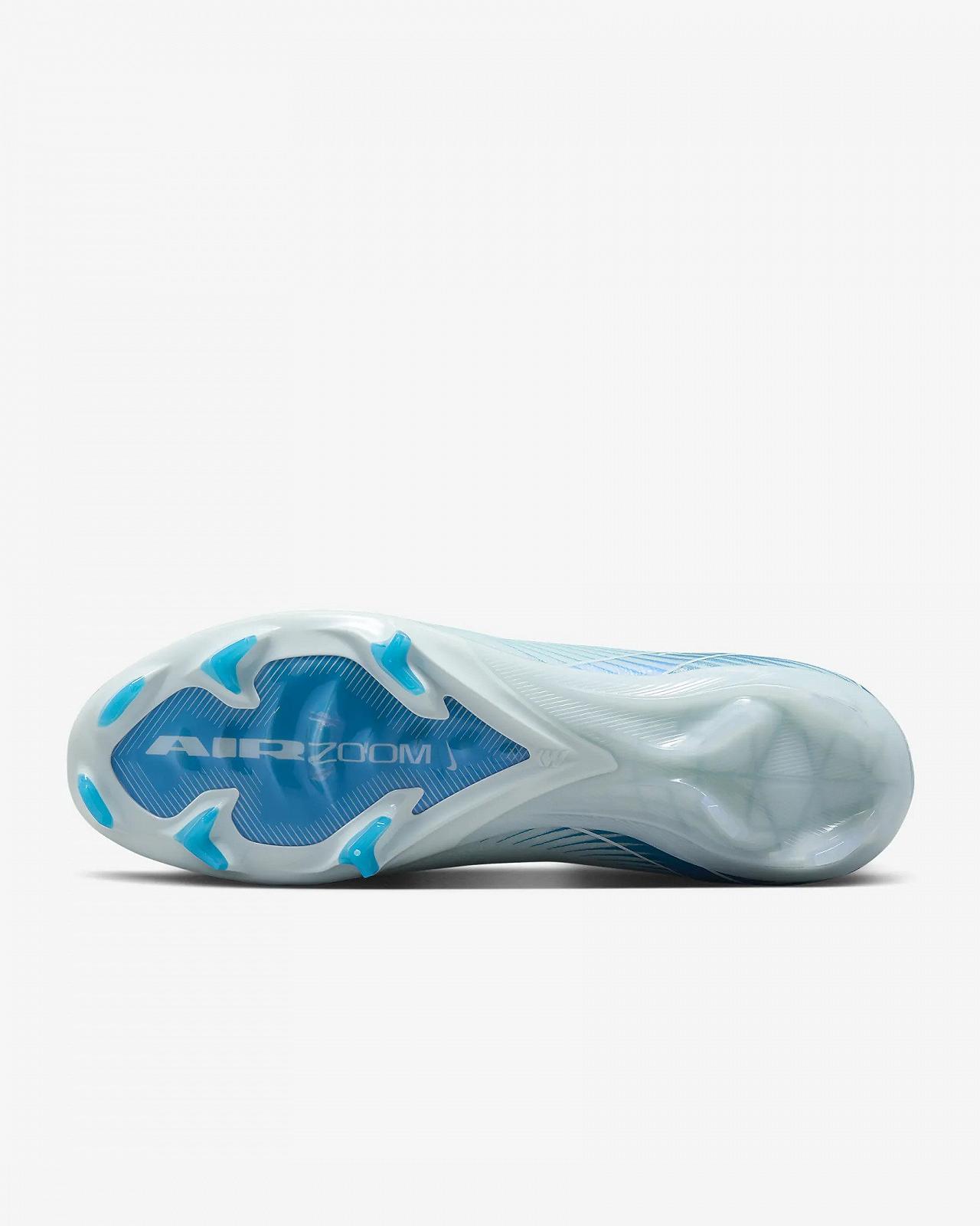 Бутси унісекс Nike Zm Superfly 10 Elite Fg Light Blue 45, фото №2