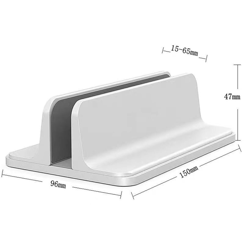 Подставка для ноутбука Вертикальная алюминиевая подставка для ноутбуков 13-17", фото №2 Подставка для ноутбука Вертикальная алюминиевая подставка для ноутбуков 13-17", фото №2