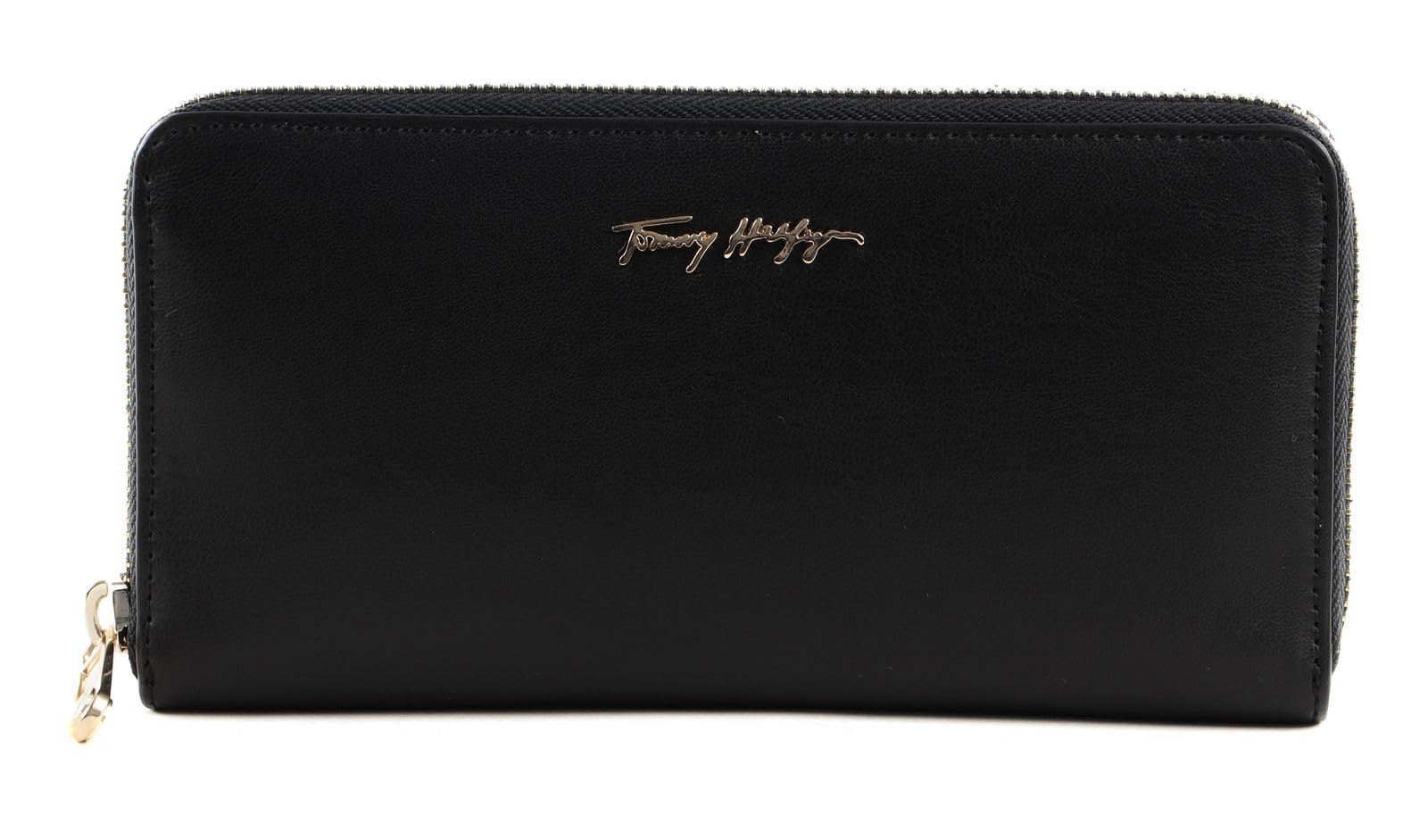 Кошелек Tommy Hilfiger Iconic Tommy Large ZA AW0AW12186, Черный, фото №3