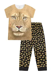 Піжама Lion Face Paws для хлопчиків та дівчаток - Фото 1
