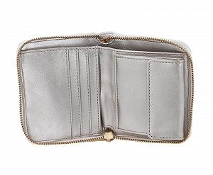 Гаманець GUESS Giully SLG Small Zip Around Ivory, слонова кістка synthetic.ua - Фото 1